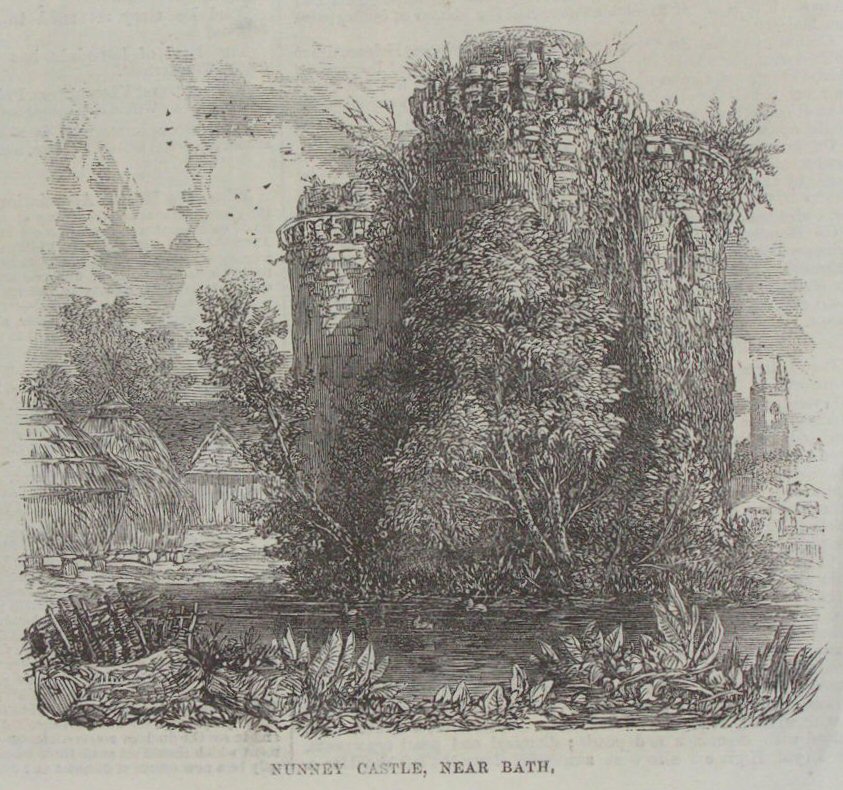 Wood - Nunney Castle, near Bath.